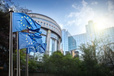 Image show EU parliament in Brussels