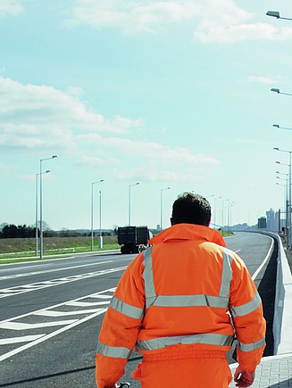Image shows EFKON Toll Plaza Operation in Ireland