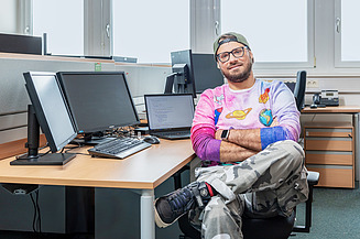 Image shows an EFKON Software Engineer