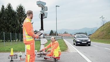 Image shows Flexible Road Side Equipment
