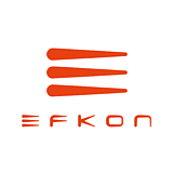 EFKON Logo Image shows EFKON Logo