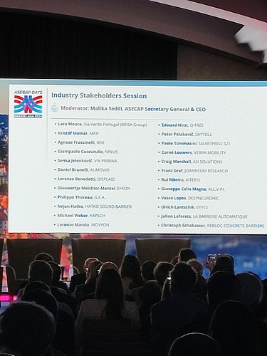 Stakeholders at ASECAP Days 2026